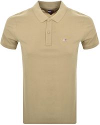 Tommy Hilfiger - Slim Fit Polo T Shirt Relic Tan - Lyst