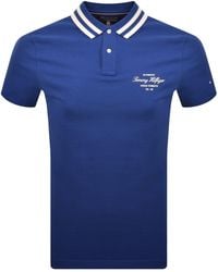 Tommy Hilfiger - Logo Polo T Shirt - Lyst