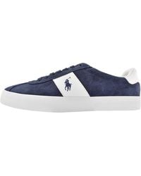Ralph Lauren - Court Vlc Trainers - Lyst
