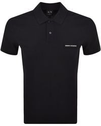 ARMANI EXCHANGE - Slim Fit Polo T Shirt - Lyst