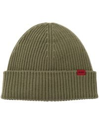 HUGO - Xola Wool Beanie - Lyst