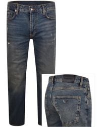 Armani - Emporio J76 Straight Fit Jeans - Lyst