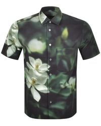 Ted Baker Mens Verre Floral Short Sleeve Shirt