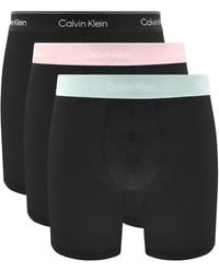 Calvin Klein - Underwear 3 Pack Icon Boxer Briefs - Lyst