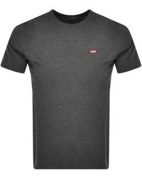 Levi's - Original Crew Neck Logo T Shirt - Lyst