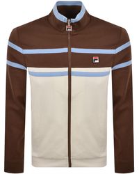 Fila - Fila Giovanni Zip Track Top - Lyst