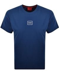 HUGO - Laze T Shirt Dark - Lyst