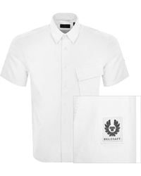 Belstaff - Scale Short Sleeved Shirt - Lyst