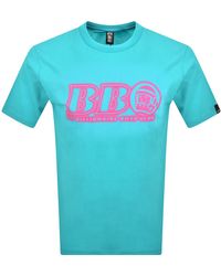BBCICECREAM - Neon Logo T Shirt Aqua - Lyst