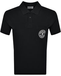 Versace Jeans Couture - Couture V Emblem Polo - Lyst