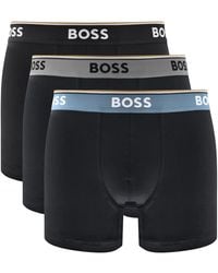 BOSS BUSINESS - Boss Underwear 3 Pack Long Boxer Briefs - Lyst