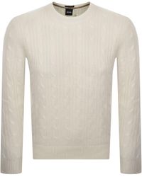 BOSS BUSINESS - Boss Hetico Knit Jumper - Lyst