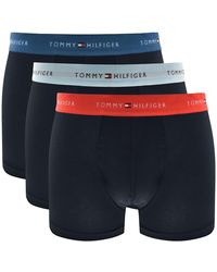 Tommy Hilfiger - Underwear 3 Pack Boxer Trunks - Lyst