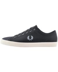 Fred Perry - Baseline Leather Trainers - Lyst