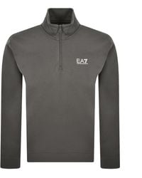 EA7 - Emporio Armani Logo Sweatshirt - Lyst