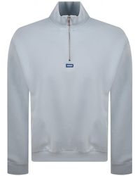 HUGO - Neeler Sweatshirt Open - Lyst