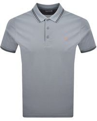 Farah - Farah Bowes Tipping Polo T Shirt Icelandic - Lyst