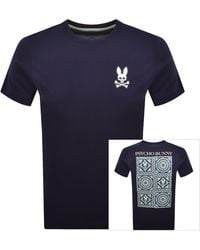 Psycho Bunny - Frank Back Graphic T Shirt - Lyst