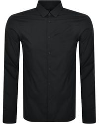 ARMANI EXCHANGE - Long Sleeved Slim Shirt - Lyst