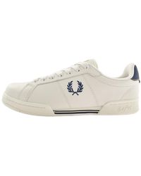 Fred Perry - B722 Leather Trainers - Lyst
