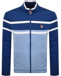 Fila - Fila Giovanni Zip Track Top - Lyst