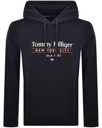 Tommy Hilfiger - Logo Center Stack Hoodie - Lyst