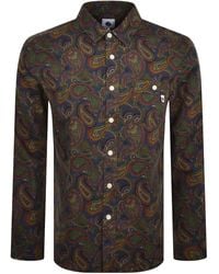 Pretty Green - Pretty 15Th Anniversary Paisley Shirt - Lyst