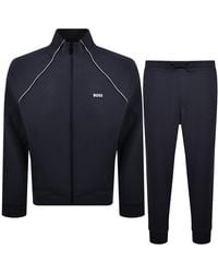 BOSS - Boss Contrast Piping Tracksuit Set - Lyst