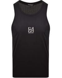 Armani - Emporio Logo Vest Iconico - Lyst