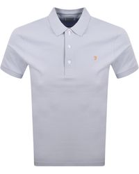 Farah - Farah Blanes Polo T Shirt Nickle - Lyst