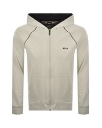 BOSS BUSINESS - Boss Mix And Match Full Zip Hoodie - Lyst