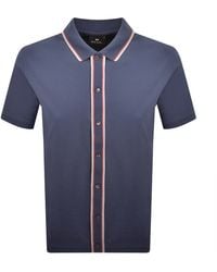 Paul Smith - Button Front Polo Shirt - Lyst