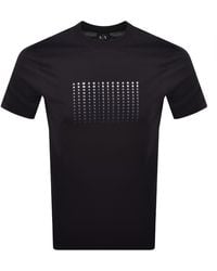 ARMANI EXCHANGE - Logo Print T Shirt - Lyst