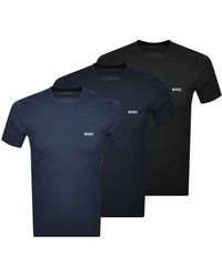 BOSS BUSINESS - Boss 3 Pack Crew Neck T Shirts - Lyst