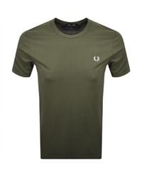 Fred Perry - Ringer T Shirt Sport - Lyst