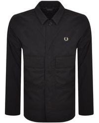 Fred Perry - Utility Overshirt - Lyst