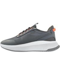 BOSS BUSINESS - Boss Titanium Evo Runner Trainers - Lyst