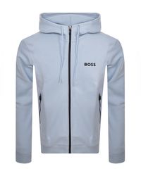 BOSS - Boss saggy Full Zip Hoodie - Lyst