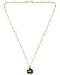 BOSS BUSINESS - Boss Compass Pendant Necklace - Lyst