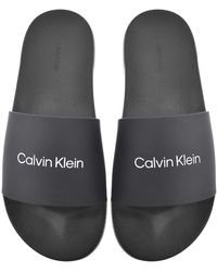 Calvin Klein - Monobrand Sliders - Lyst