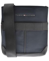 Tommy Hilfiger Skyline Mini Crossover Bag in Black for Men | Lyst