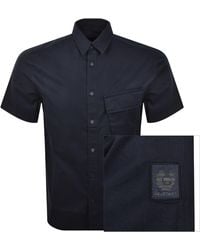 Belstaff - Scale Short Sleeved Shirt - Lyst