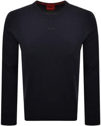 HUGO - San Cassius Knit Jumper - Lyst