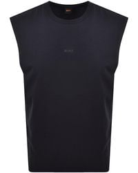 BOSS - Boss Relaxed Fit Surf Vest Dark - Lyst