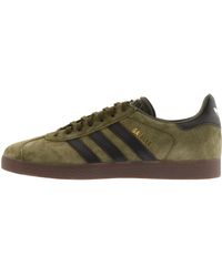 adidas original gazelle green