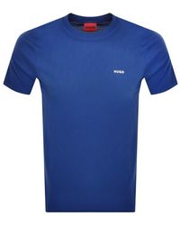 HUGO - Dero222 T Shirt - Lyst