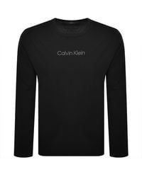 Calvin Klein - Lounge Long Sleeve T Shirt - Lyst