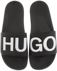 hugo boss camo sliders