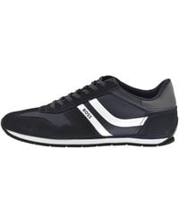 BOSS BUSINESS - Boss Levon Runner Trainers Dark - Lyst