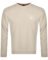 BOSS - Boss Westart Sweatshirt Light - Lyst